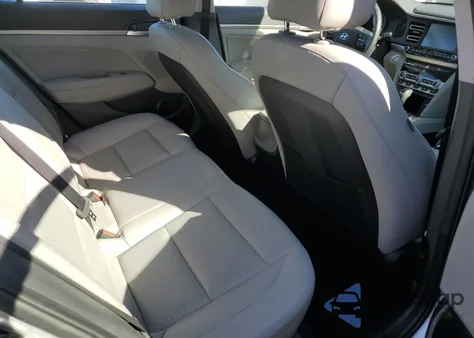 2019 Hyundai Elantra Limited z USA, uszkodzony, nr VIN 5NPD84LF7KH440935